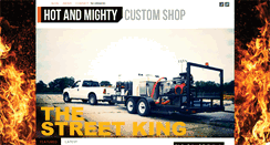 Desktop Screenshot of custom.hotandmighty.com